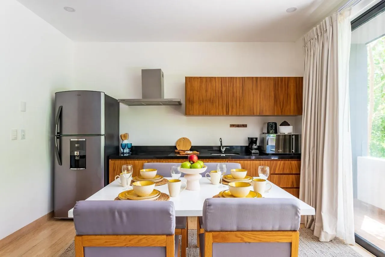 Paradise In Tulum With Rooftop Pool And Top Sunsets, Amira Central Apartment Mexico