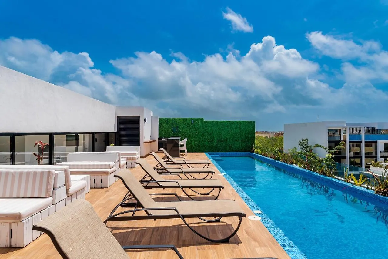 Paradise In Tulum With Rooftop Pool And Top Sunsets, Amira Central Apartment Mexico